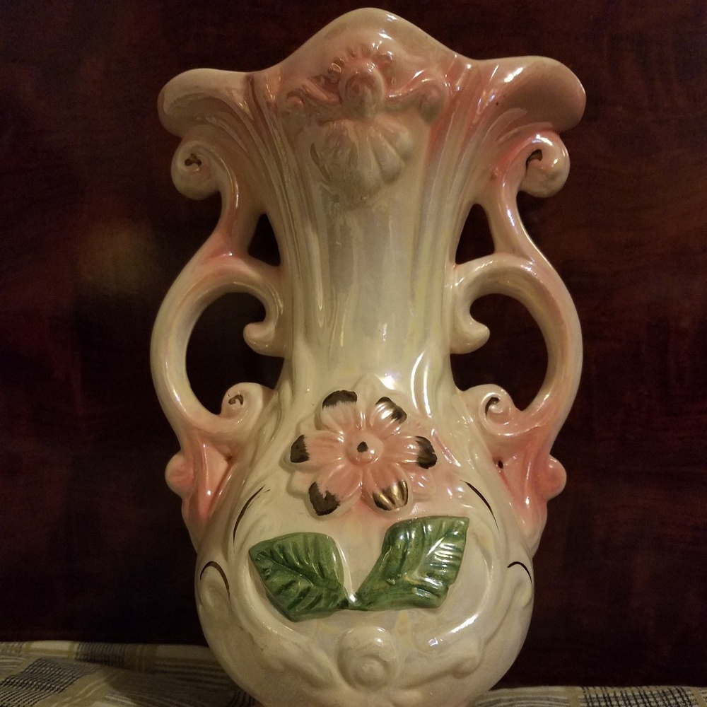 Decorative Floral Ceramic Figurine